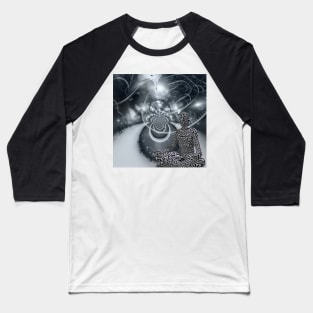 Zen in lotus pose Baseball T-Shirt